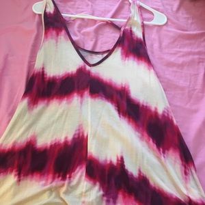Juicy Couture pink tie-dye tank 💕